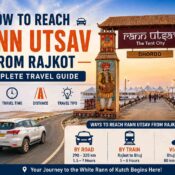 How to Reach Rann Utsav from Rajkot
