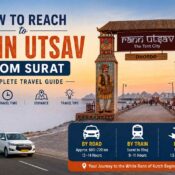 How to Reach Rann Utsav from Surat