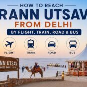 How to Reach Rann Utsav from Delhi